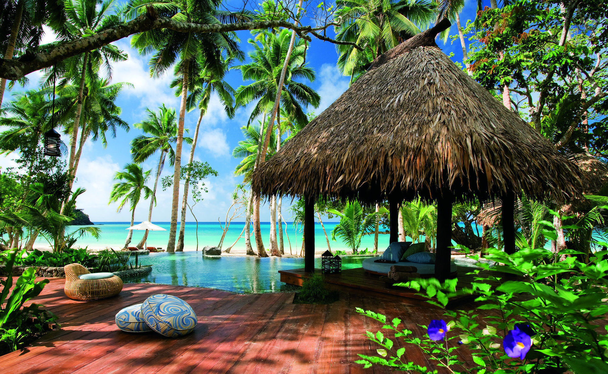 Laucala Island. Fiji Hotel Voorzieningen foto