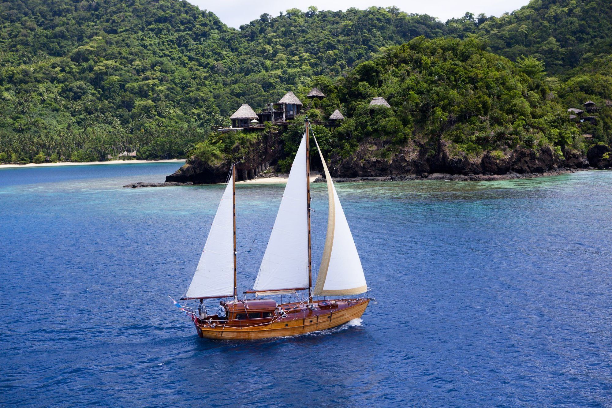 Laucala Island. Fiji Hotel Buitenkant foto