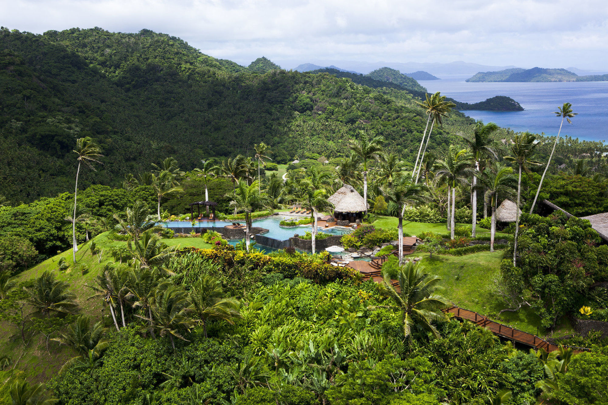 Laucala Island. Fiji Hotel Voorzieningen foto