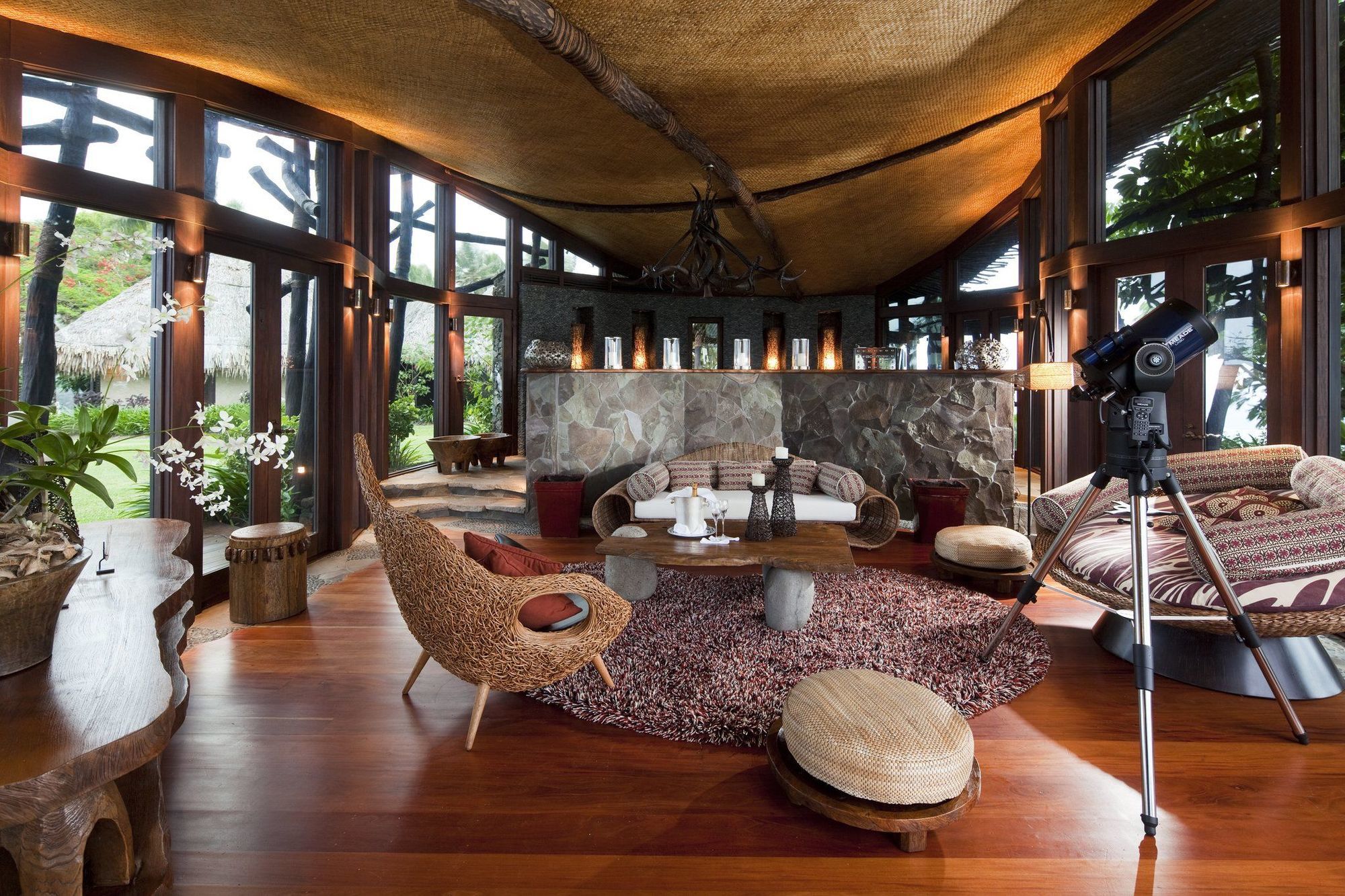 Laucala Island. Fiji Hotel Interieur foto