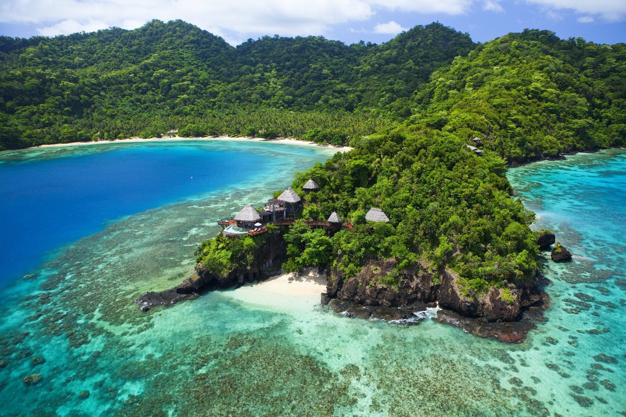 Laucala Island. Fiji Hotel Voorzieningen foto