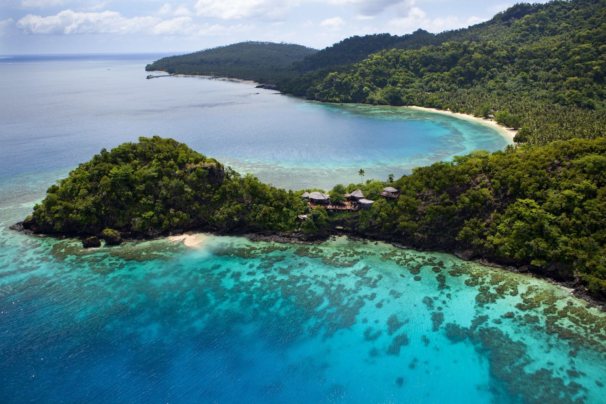 Laucala Island. Fiji Hotel Buitenkant foto