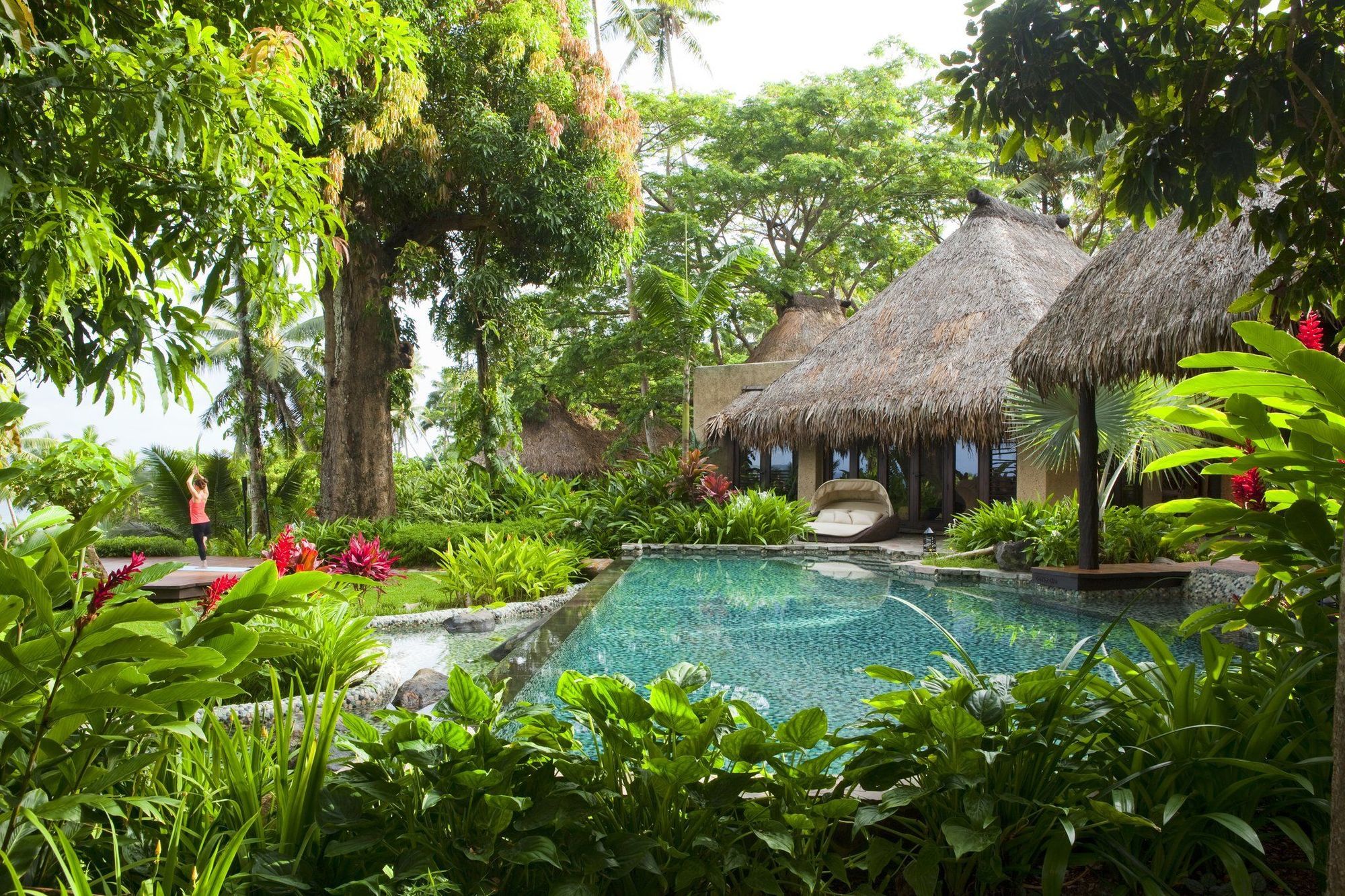 Laucala Island. Fiji Hotel Voorzieningen foto